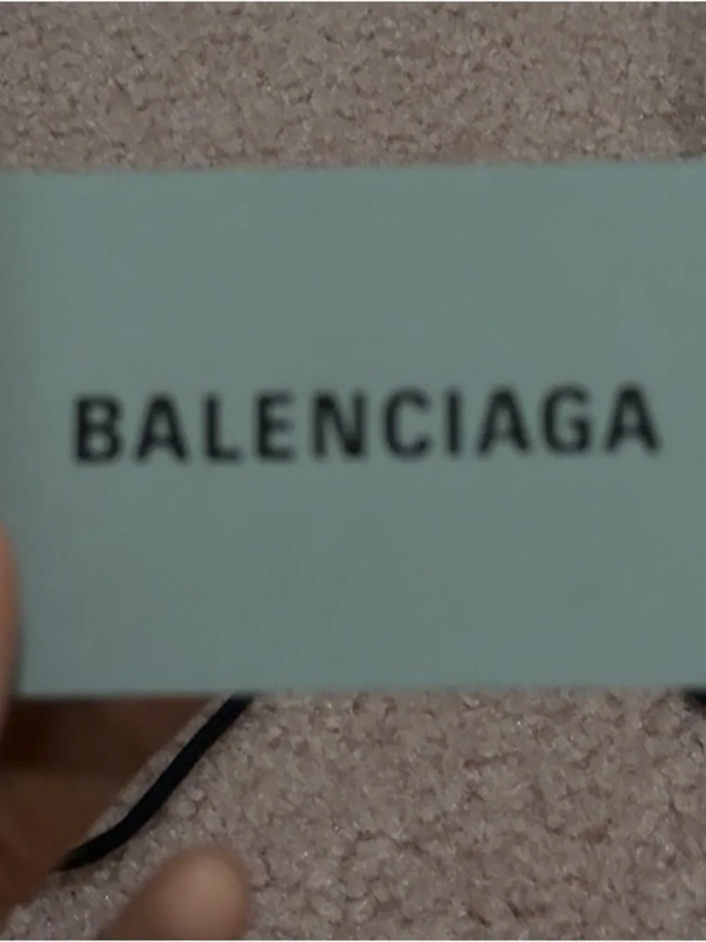 Balenciaga Canvas Tote Bag Black with Pouch + Dust Bag